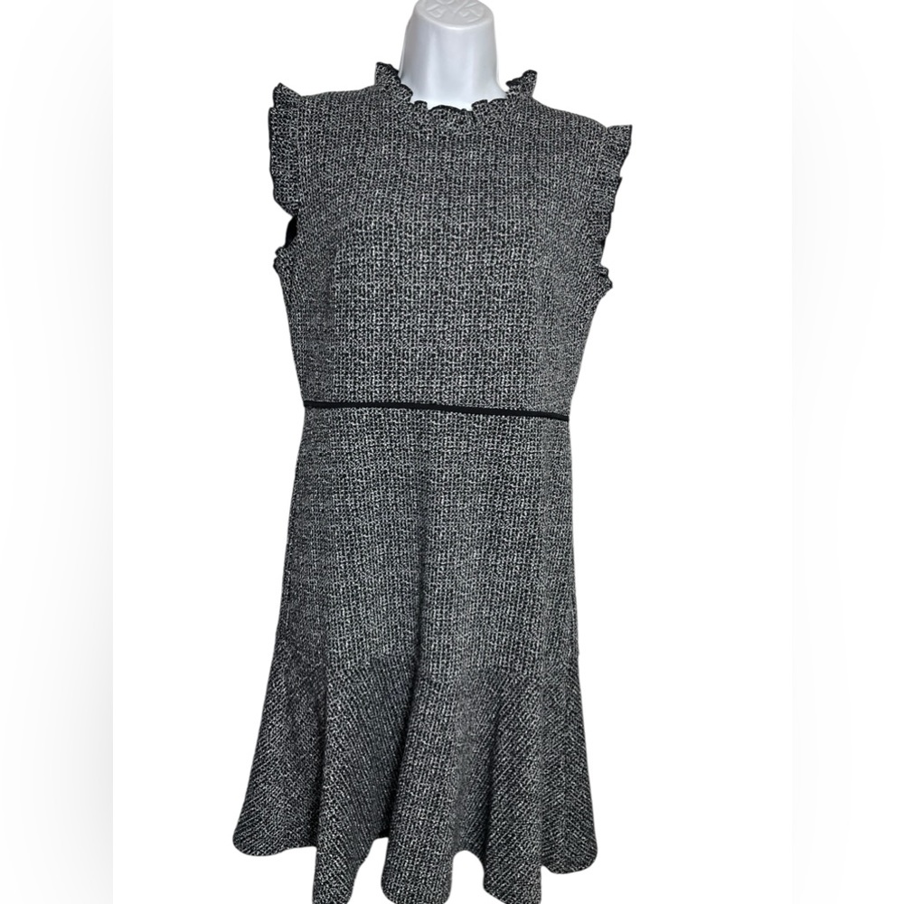 Enfocus Studio dress size 6 stunning black and white sleeveless dress‎ 🖤🖤